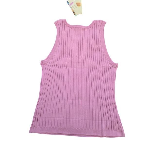 Dokotoo Womens Tank Sweater Sleeveless Ribbed Knit Slim Fitted Basic Size 2x - Picture 4 of 4